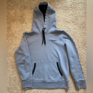 Hollister Men's Blue Hoodie